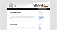 Desktop Screenshot of crosskart.nu